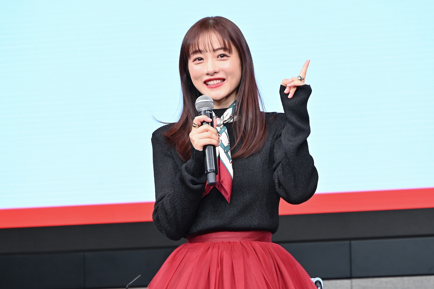 CM撮影を振り返る石原さとみ。