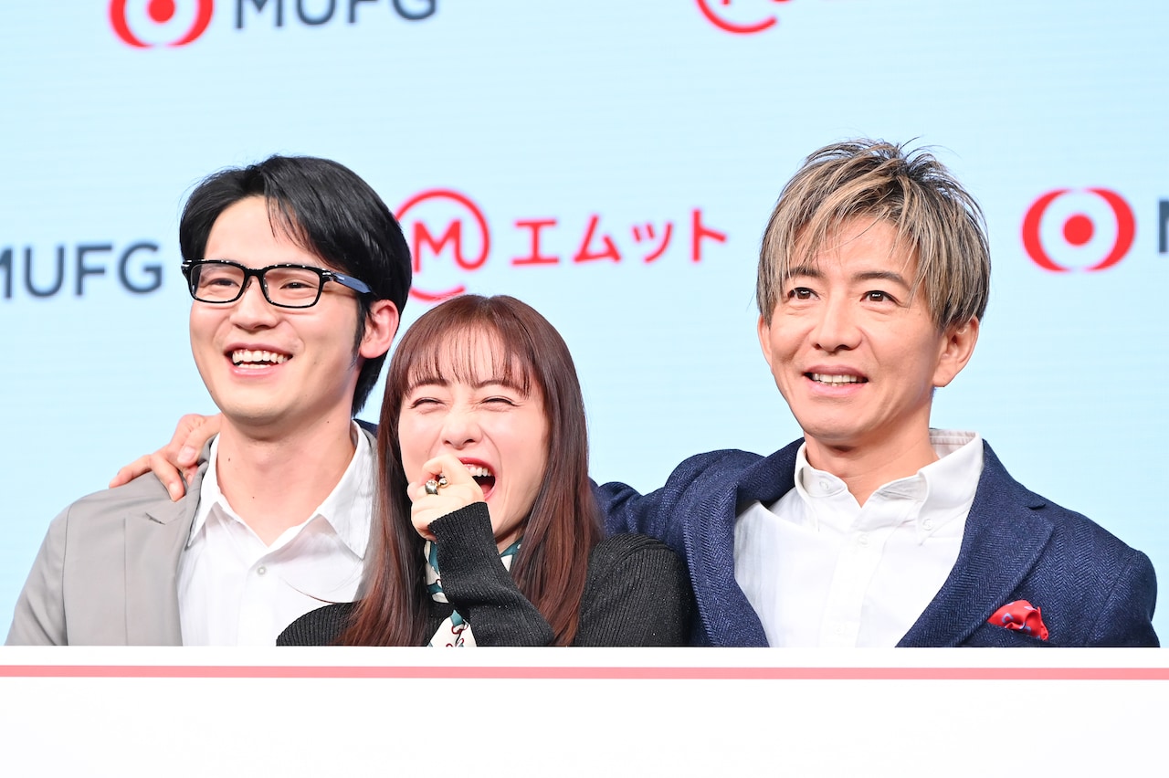 木村拓哉が石原さとみ、水上恒司と三兄弟役「無理矢理な設定だけど距離が縮まった」