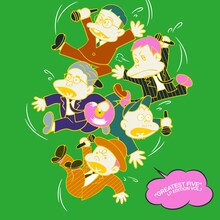 RIP SLYME「GREATEST FIVE LP EDITION VOL.1」アナログ盤ジャケット (Total artwork concept inspired by 赤塚不二夫 "天才バカボン" ©Fujio Productions）