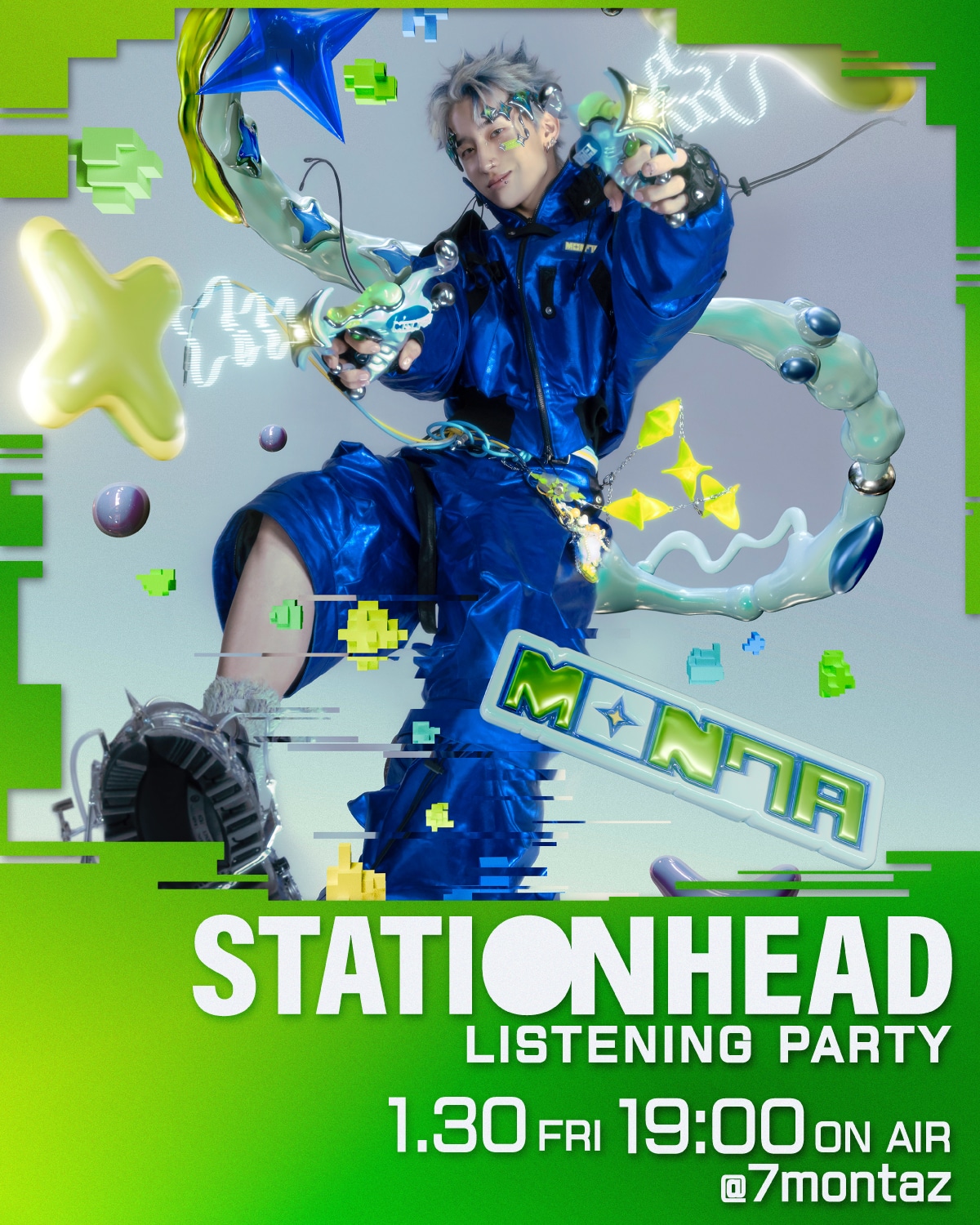 MON7A「TOGE TOGE」リスニングパーティ告知画像