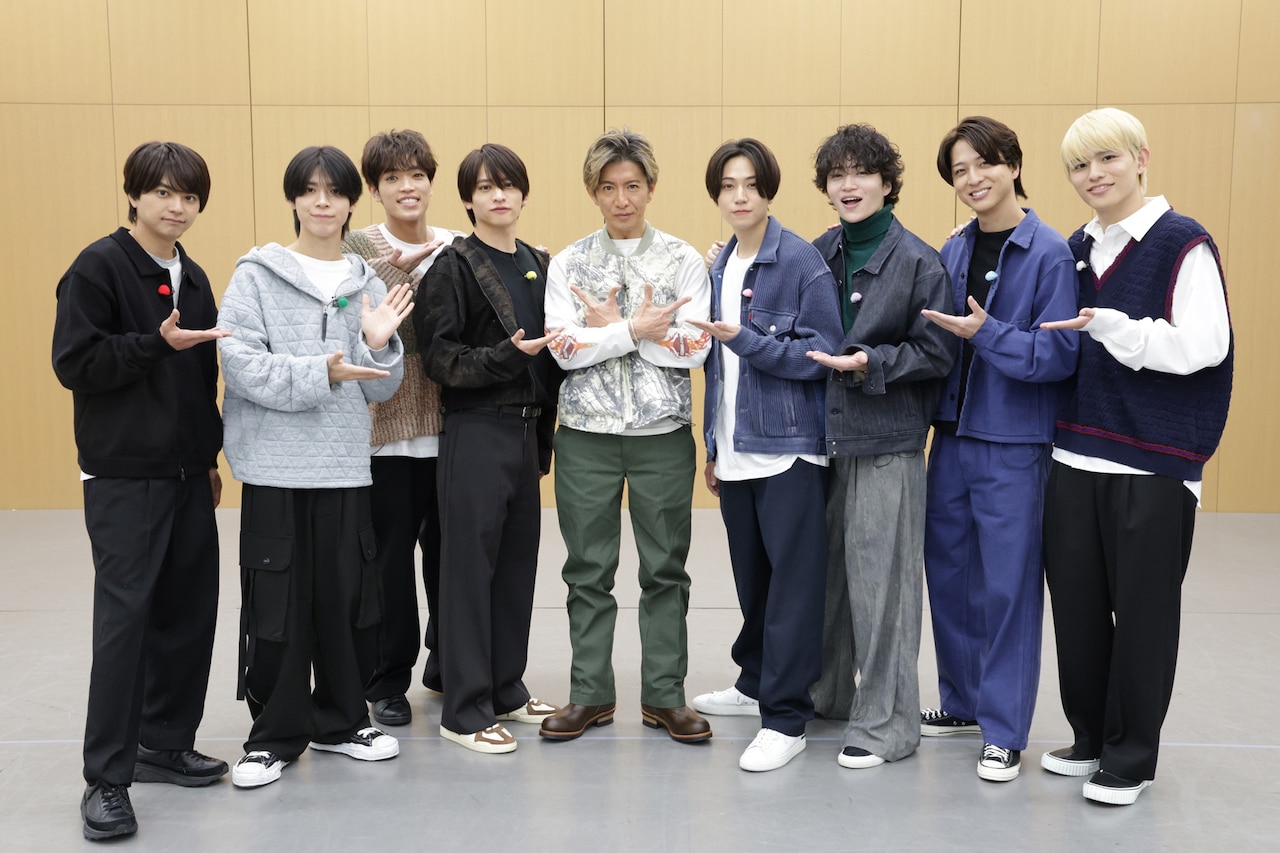 timeleszと木村拓哉。(c)フジテレビ [画像ギャラリー 1/1] - 音楽ナタリー