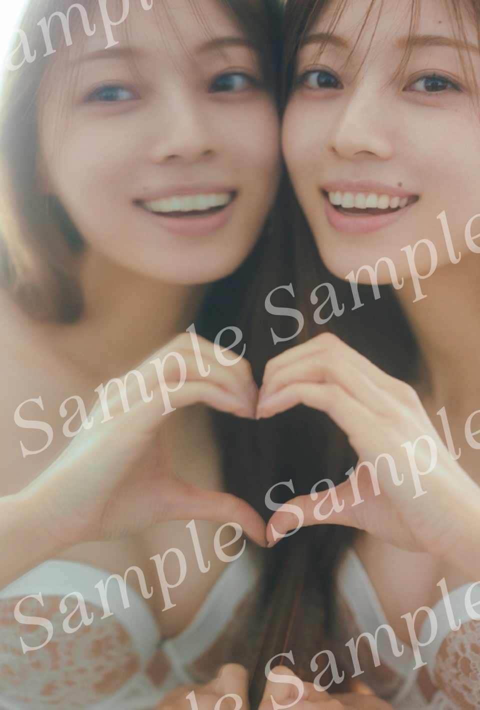 梅澤美波（乃木坂46）2nd写真集「透明な覚悟」封入ポストカードの絵柄