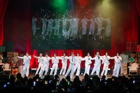 INI「WISH U MINE！～新年に贈るINIからのPresent～」の様子。©2026 LAPONE ENTERTAINMENT All Rights Reserved.