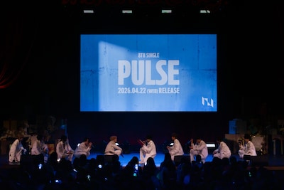 INI「WISH U MINE！～新年に贈るINIからのPresent～」の様子。©2026 LAPONE ENTERTAINMENT All Rights Reserved.