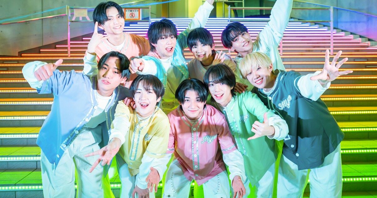 つばさ男子の9人組グループSHYがCDデビュー！夜のお台場にフレッシュな 
