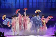 阿達慶、千井野空翔、末永光、竹村実悟、宮岡大愛、鍋田大成、浅井乃我による「JAPONICA STYLE」のカバーステージ。