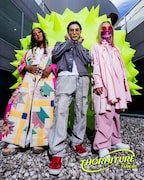 左からなみちえ、DANNY JIN、Moment Joon。