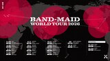 「BAND-MAID WORLD TOUR 2026」アートワーク