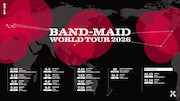 「BAND-MAID WORLD TOUR 2026」アートワーク