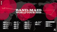 「BAND-MAID WORLD TOUR 2026」アートワーク