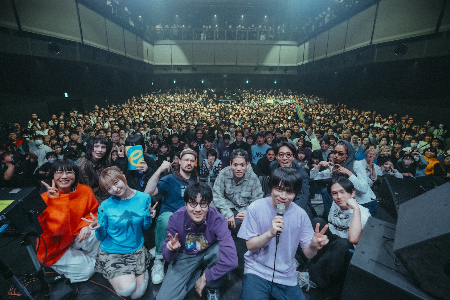 終演後の記念撮影。（Photo by Kosuke Ito）