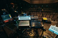 西山真登の機材。（Photo by Kosuke Ito）