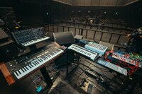 柴田碧の機材。（Photo by Kosuke Ito）