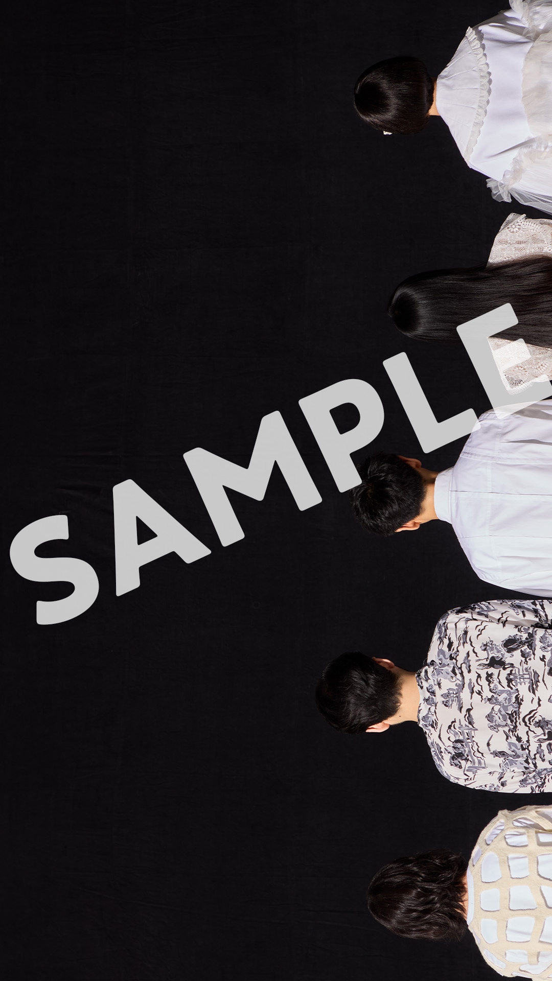 サカナクション「いらない」Pre-add / Pre-save特典壁紙のイメージ。