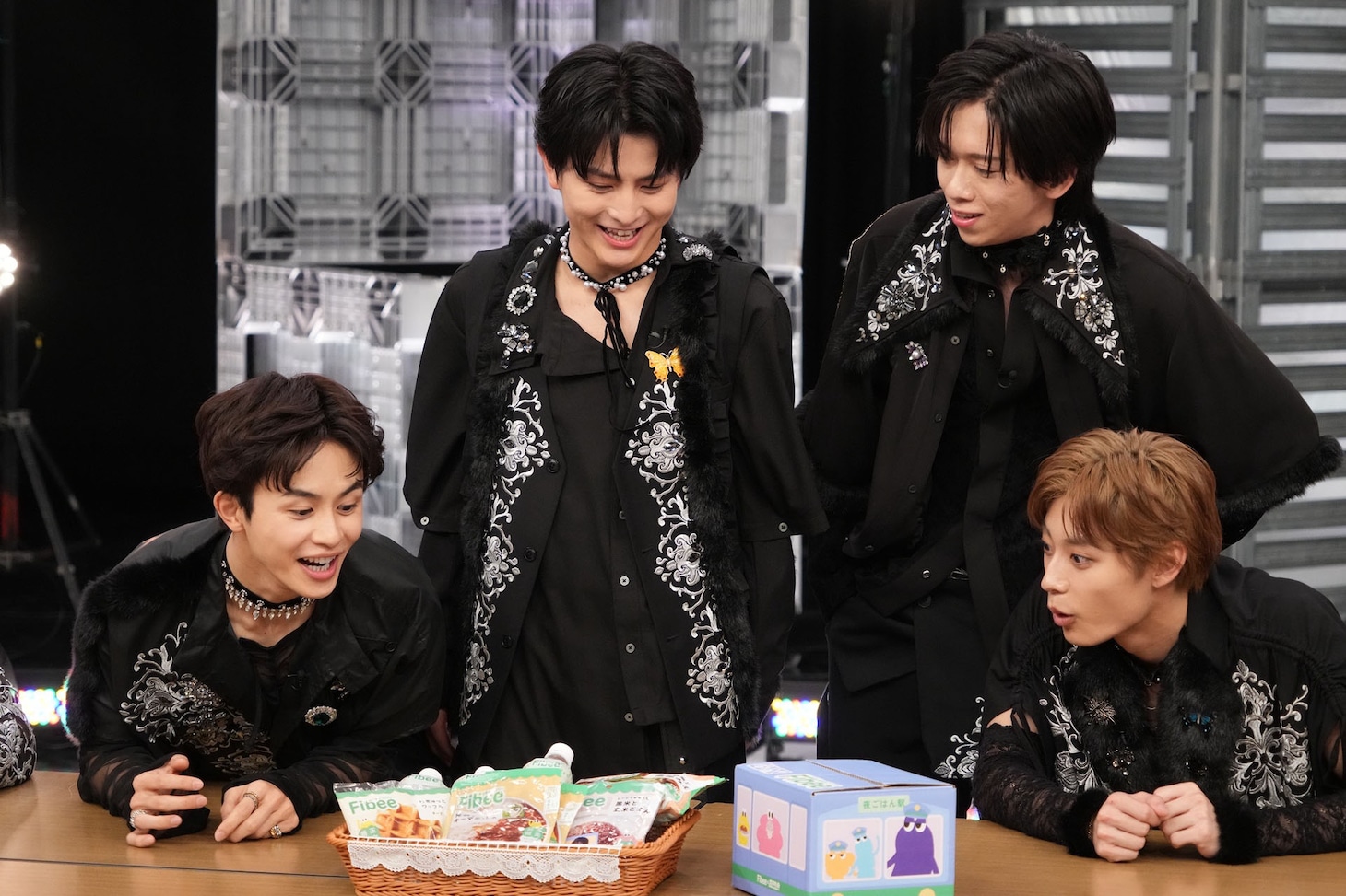 コラボCMの撮影の様子。