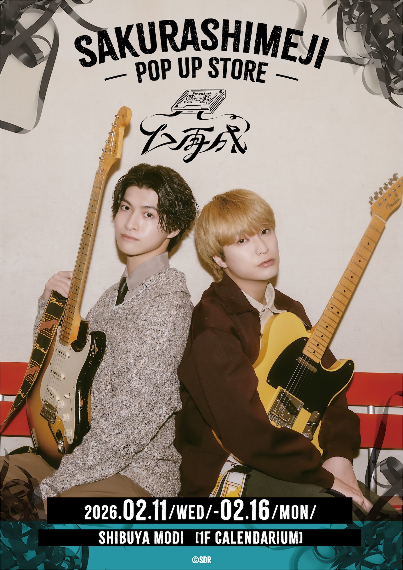 Sakurashimeji“渋公リベンジワンマン”に合わせ渋谷でポップアップストア開催