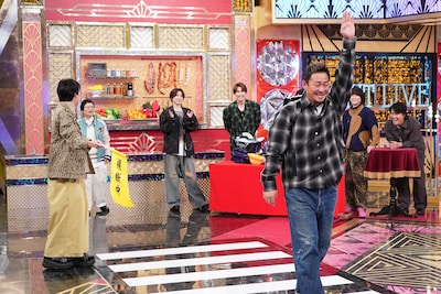 「Golden SixTONES」 2月1日放送回より。©︎日本テレビ