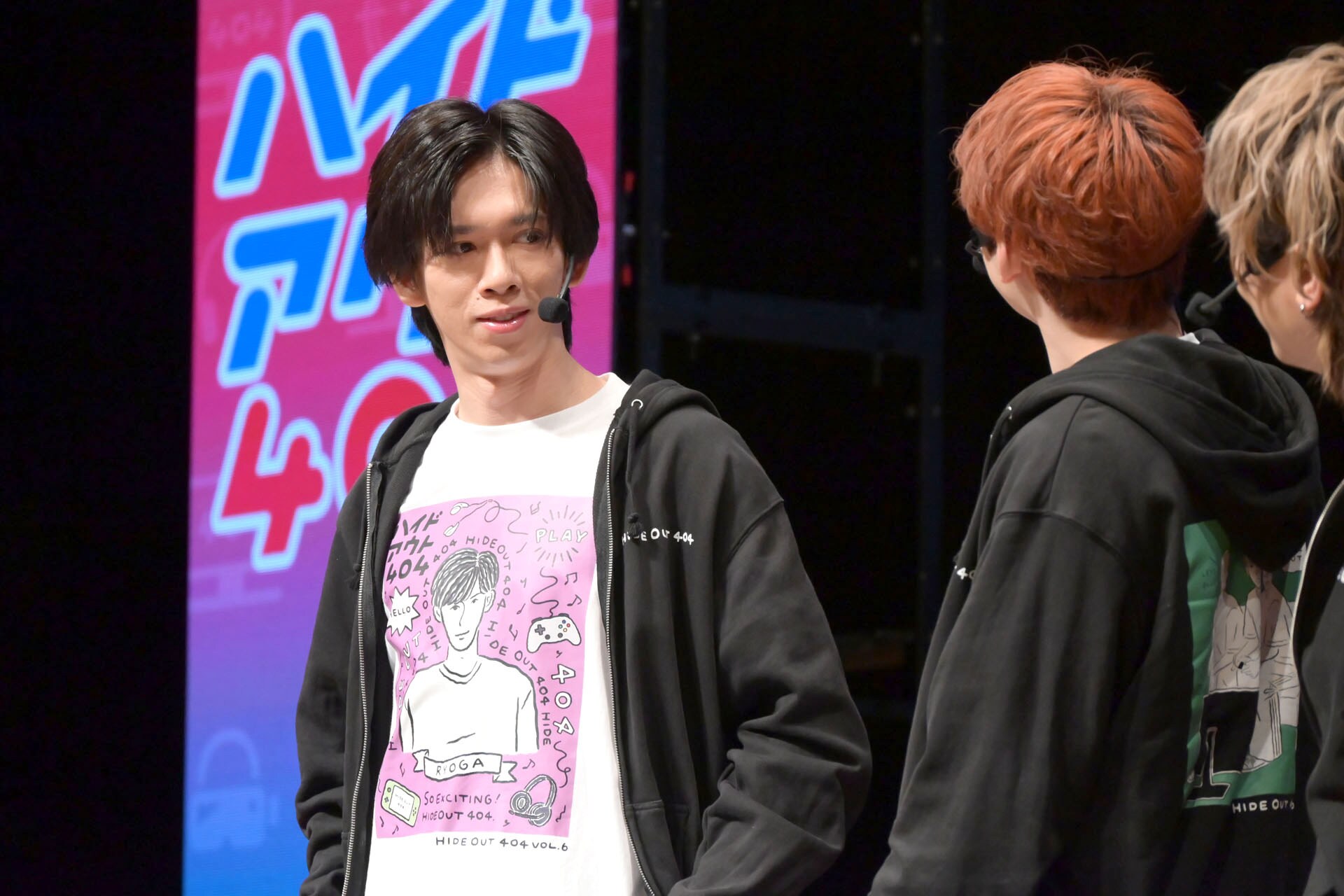 橘柊生に「圧倒的ヴィラン顔」と称された、リョウガのイラストTシャツ