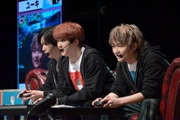 「ソニックレーシング クロスワールド」対決の様子。