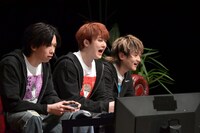 「スーパーモンキーボール バナナランブル」のプレイの様子。