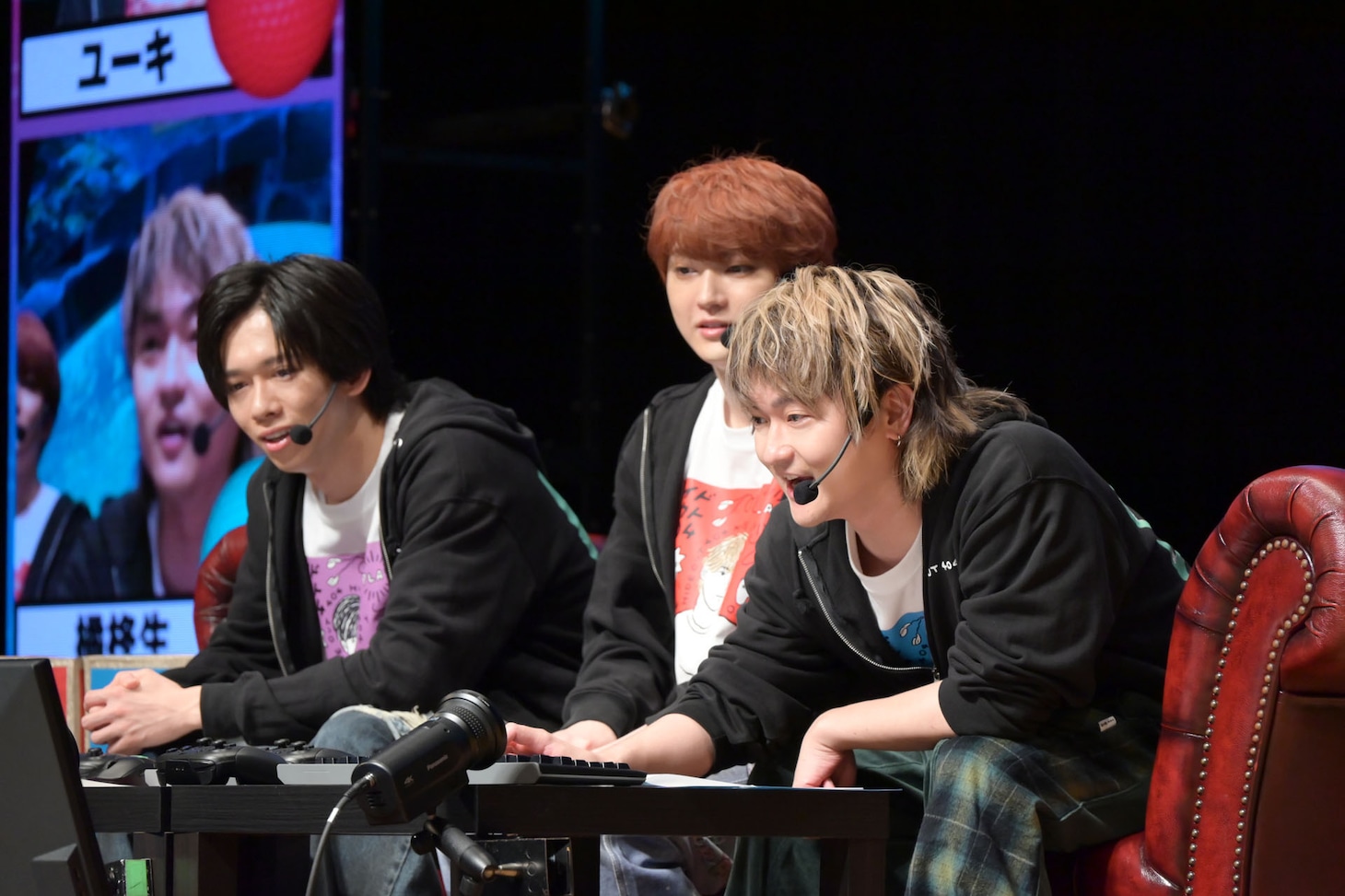 真剣な表情でコースを読む橘柊生（右 / DISH//）。