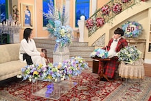 宇多田ヒカルと黒柳徹子。