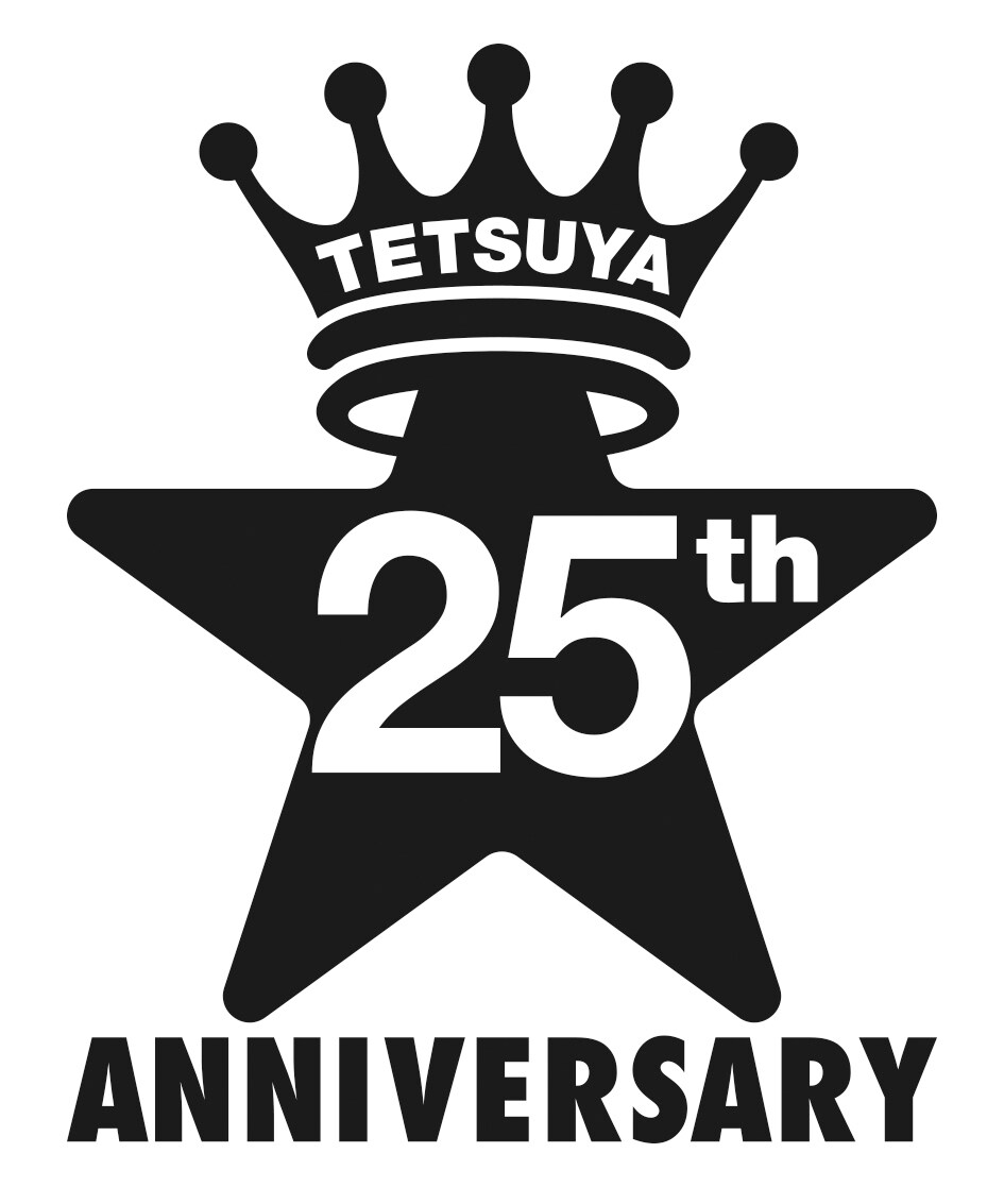 TETSUYAソロデビュー25周年記念ロゴ [画像ギャラリー 2/2] - 音楽ナタリー