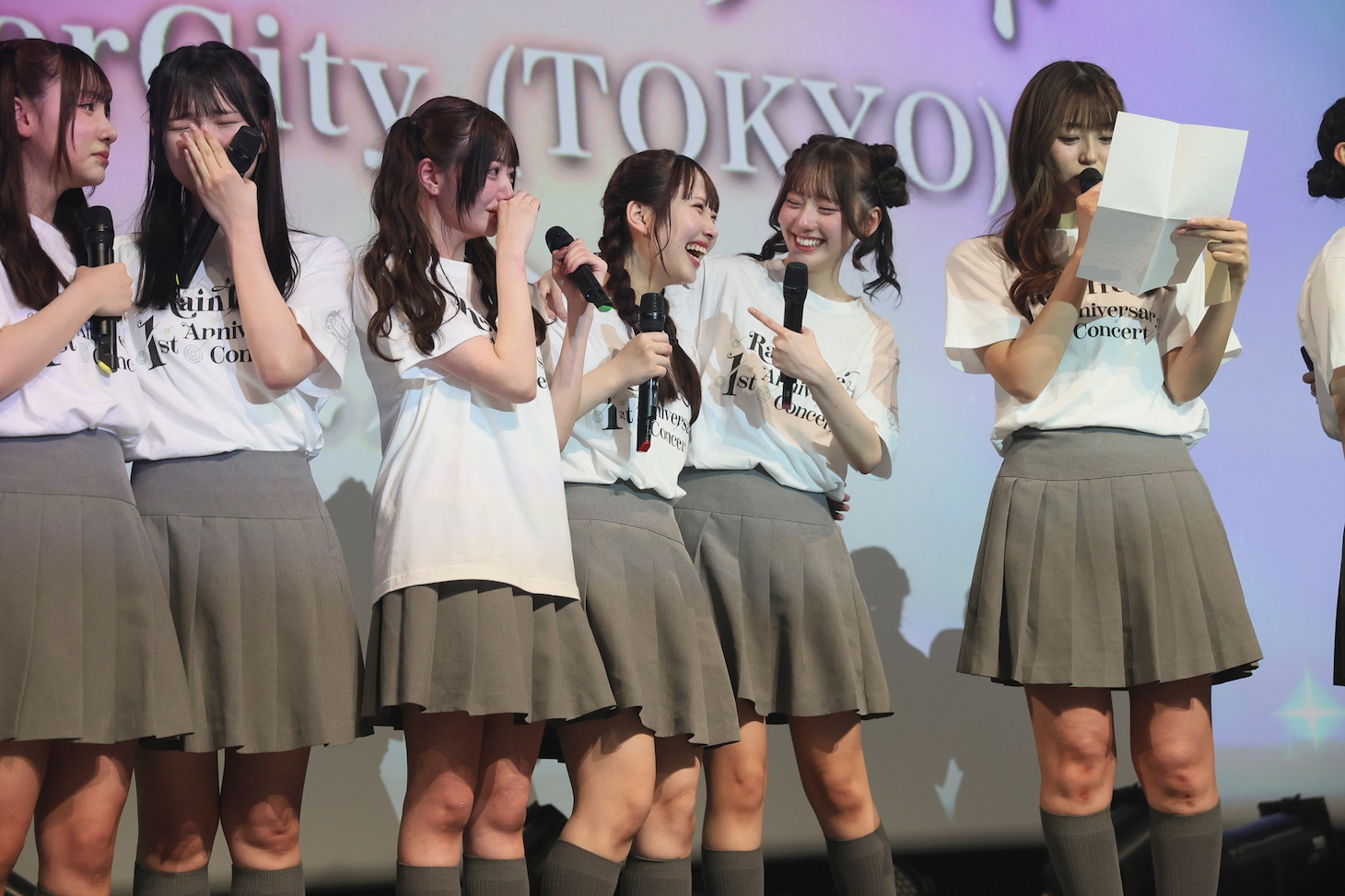 Zepp公演発表時の様子。