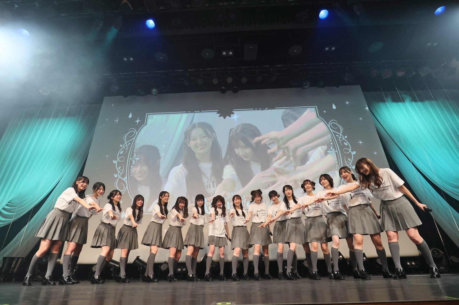 Zepp公演発表時の様子。