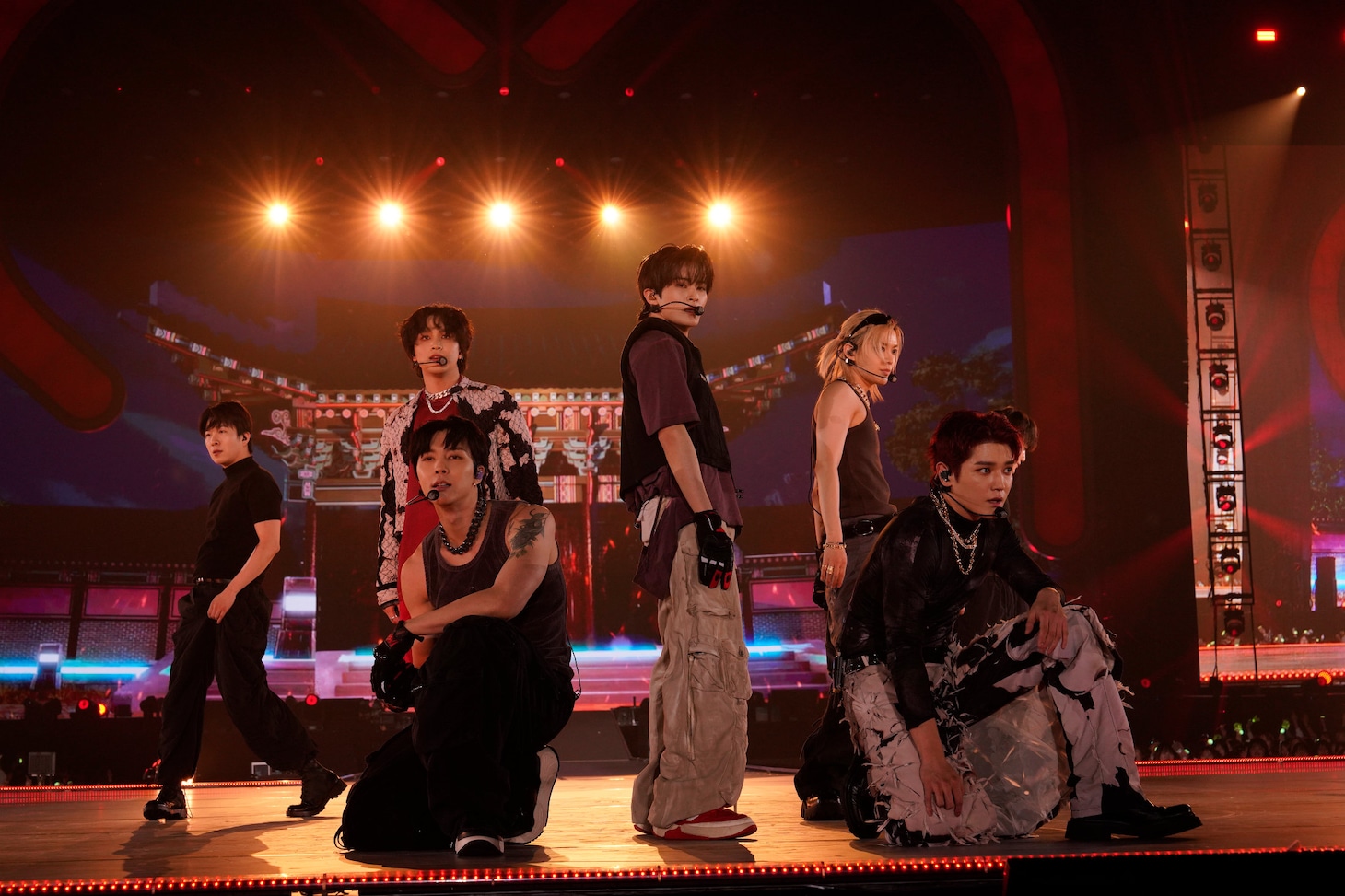 NCT 127。「SMTOWN LIVE 2025-26 in FUKUOKA」より。