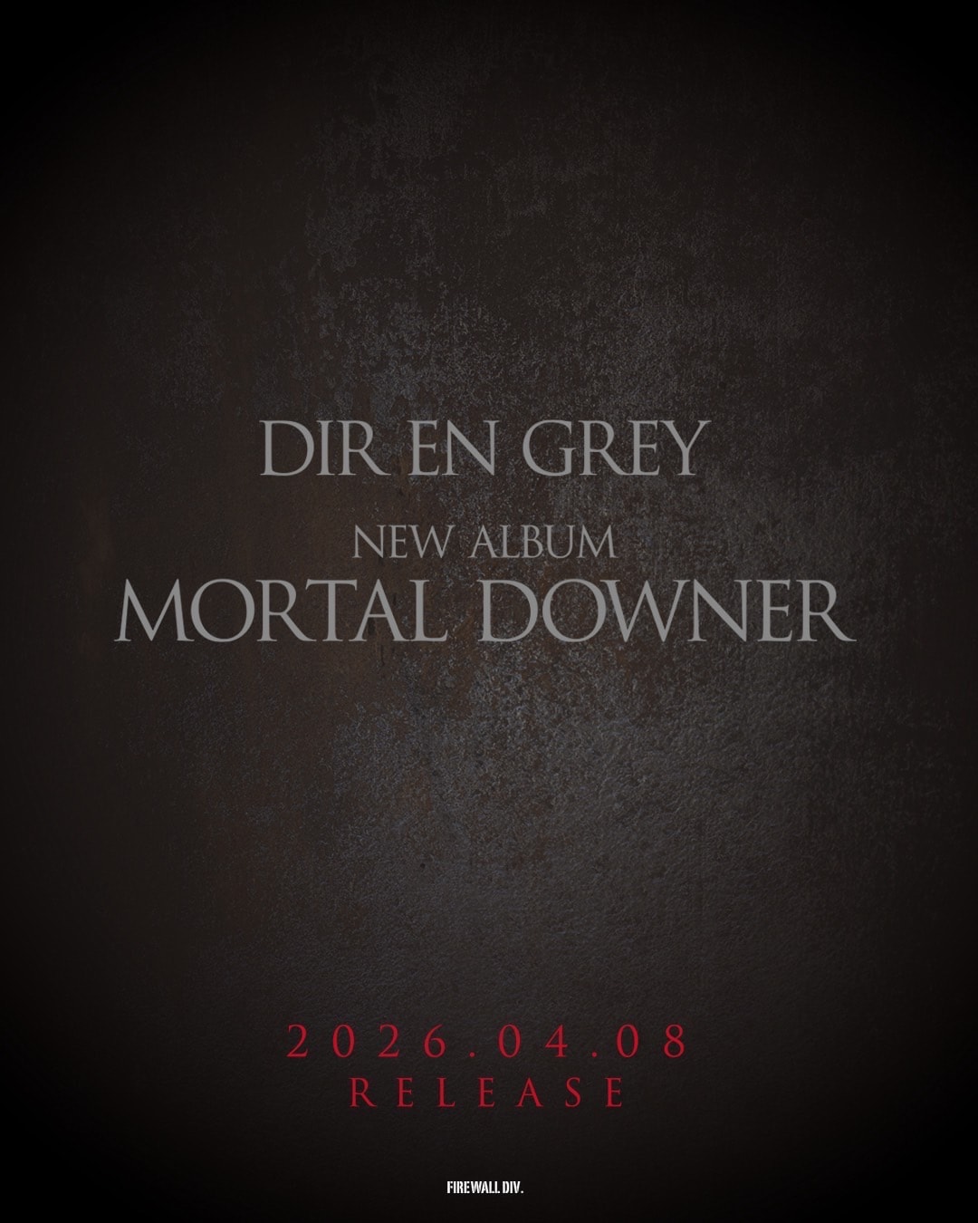 DIR EN GREYニューアルバム「MORTAL DOWNER」発売日＆仕様明らかに