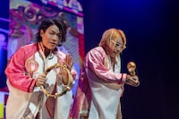 「令和版 風雲！バブル城～ジュリアナの祟り10周年スペシャル☆ビヨンド～FINAL 江夏城編」の様子。