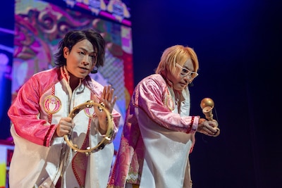 「令和版 風雲！バブル城～ジュリアナの祟り10周年スペシャル☆ビヨンド～FINAL 江夏城編」の様子。