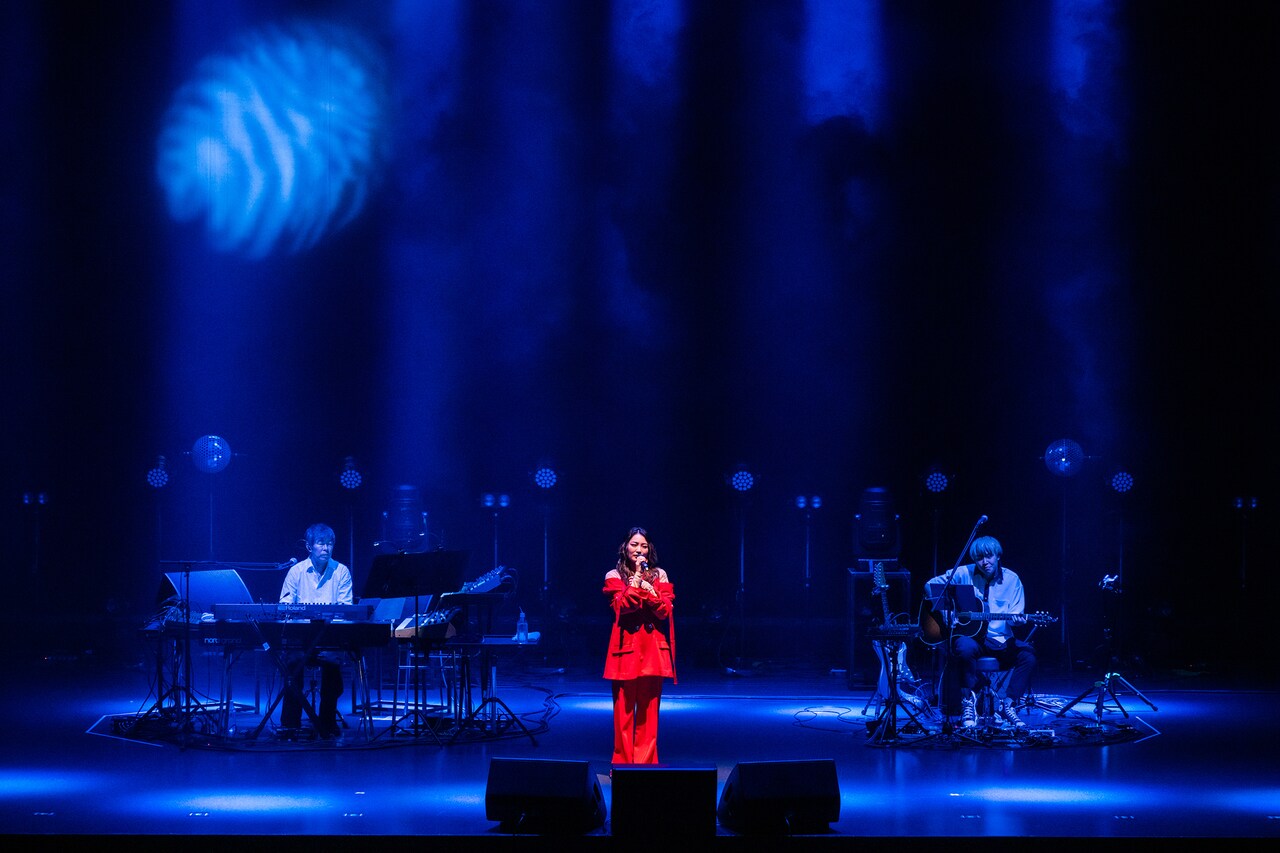 柏木ひなた「HINATA KASHIWAGI one man live 2026『on fire』」の様子