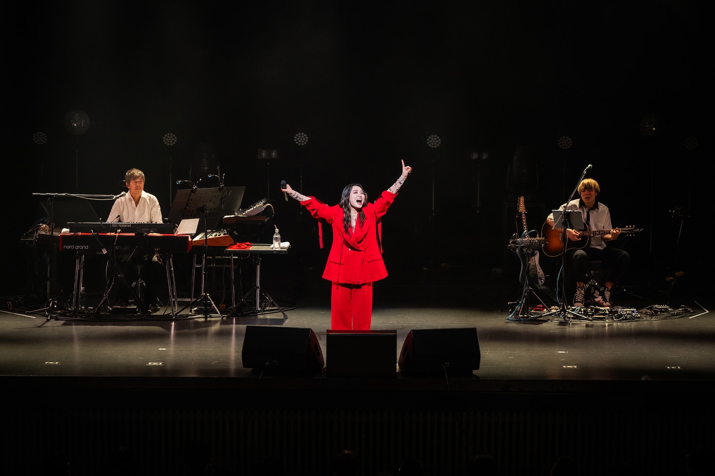 柏木ひなた「HINATA KASHIWAGI one man live 2026『on fire』」の様子。