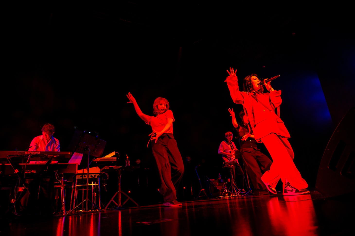 柏木ひなた「HINATA KASHIWAGI one man live 2026『on fire』」の様子。