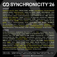 「SYNCHRONICITY'26」出演アーティスト一覧