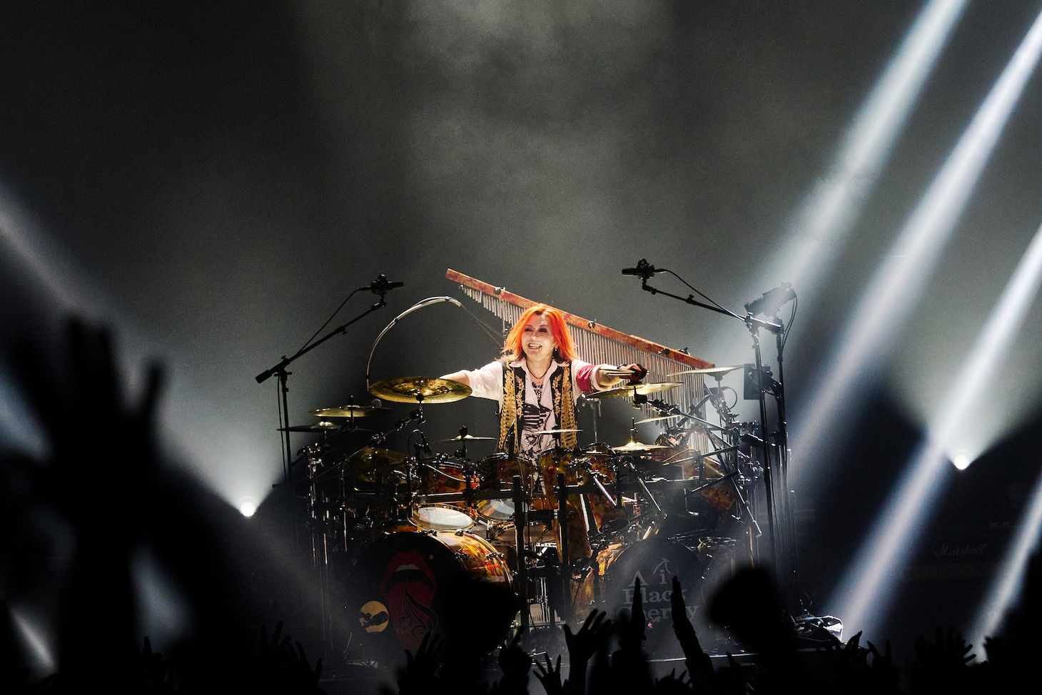 淳士（Dr / SIAM SHADE、BULL ZEICHEN 88）（Photo by Akira "TERU" Sugihara）