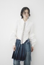 「MIKAGE SHIN」26AWコレクションのルックモデルに起用された松田歩（離婚伝説）。