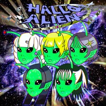 PIGGS「HALLO ALIEN」ジャケット