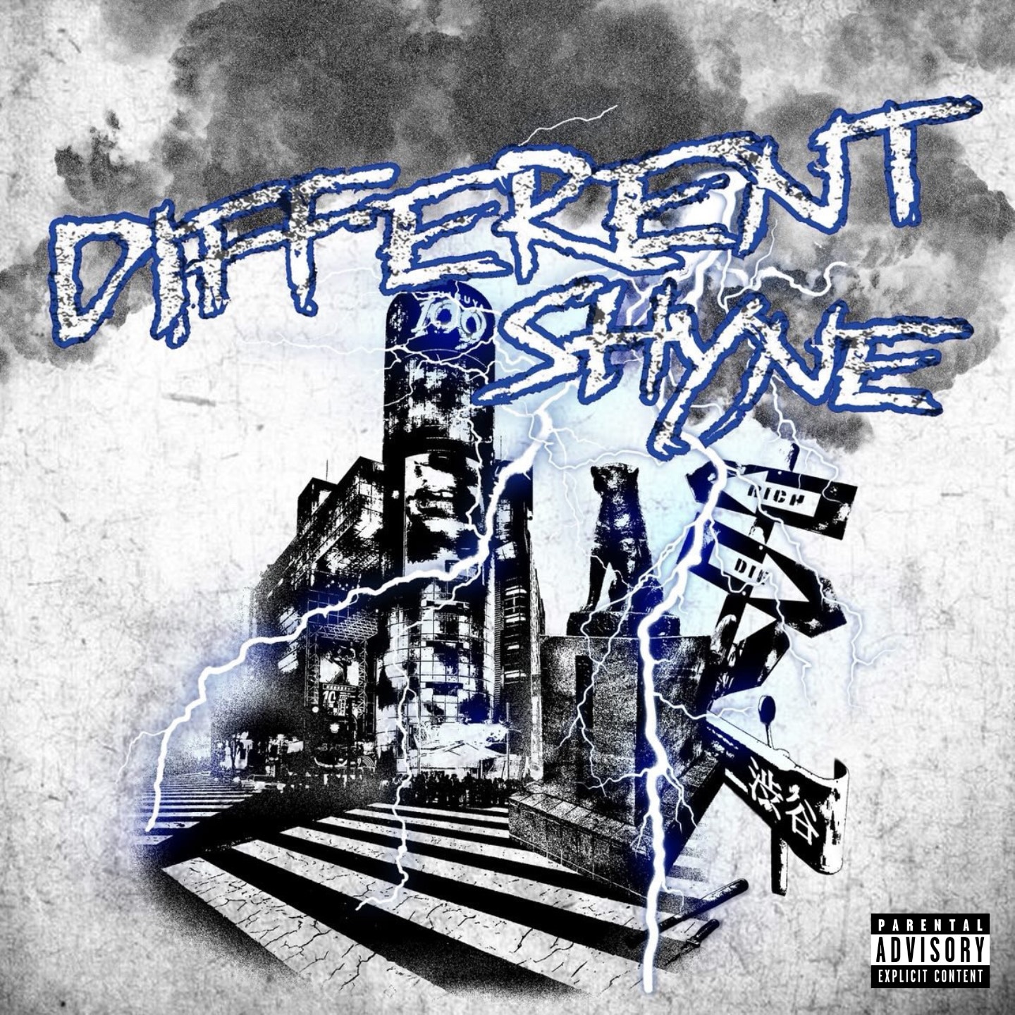 Tee Shyne「Different Shyne」配信ジャケット