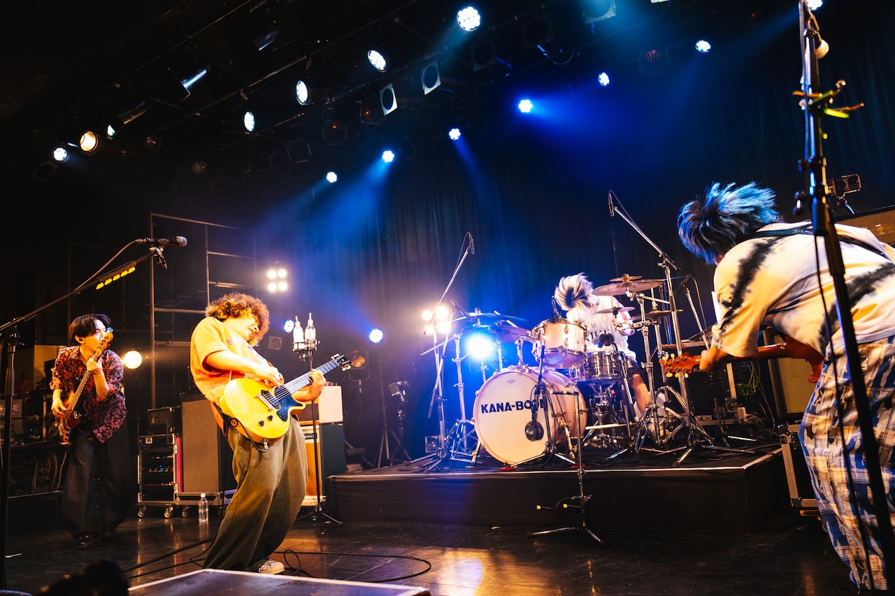 KANA-BOON（撮影：ハタサトシ）
