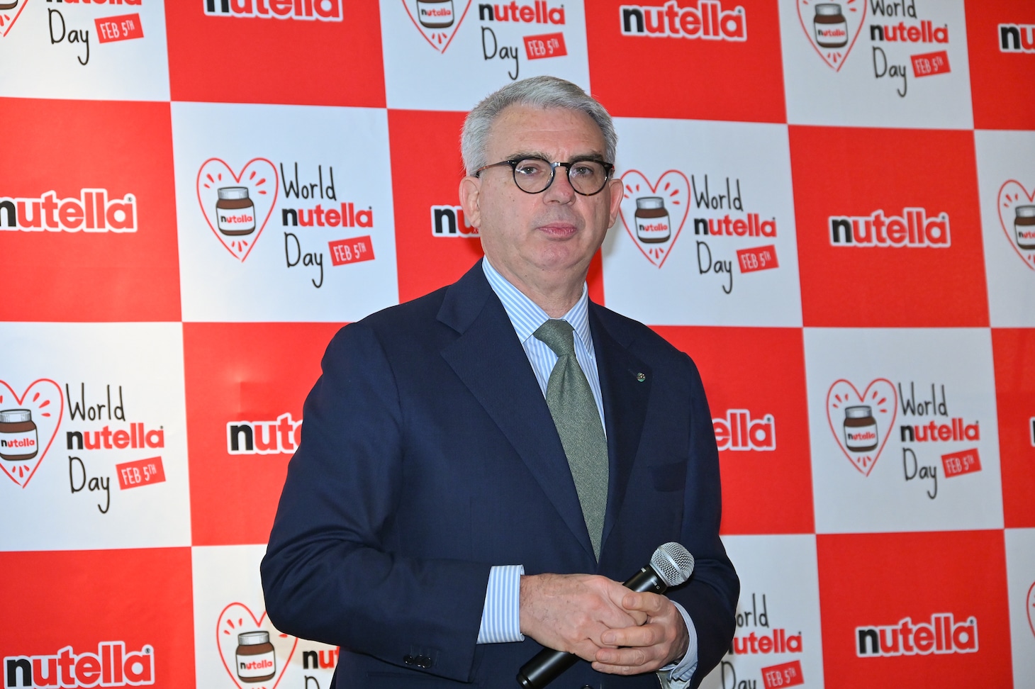 駐日イタリア大使のジャンルイジ・ベネデッティ氏。