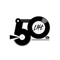 「新宿ロフト50周年」ロゴ