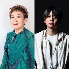 加藤登紀子と増田貴久（NEWS）。