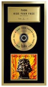 「HIDE YOUR FACE (2024 Remaster)」24Kゴールドディスクイメージ