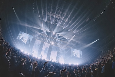 星野源「Gen Hoshino Live in Korea “約束”」の様子。（撮影：西槇太一）