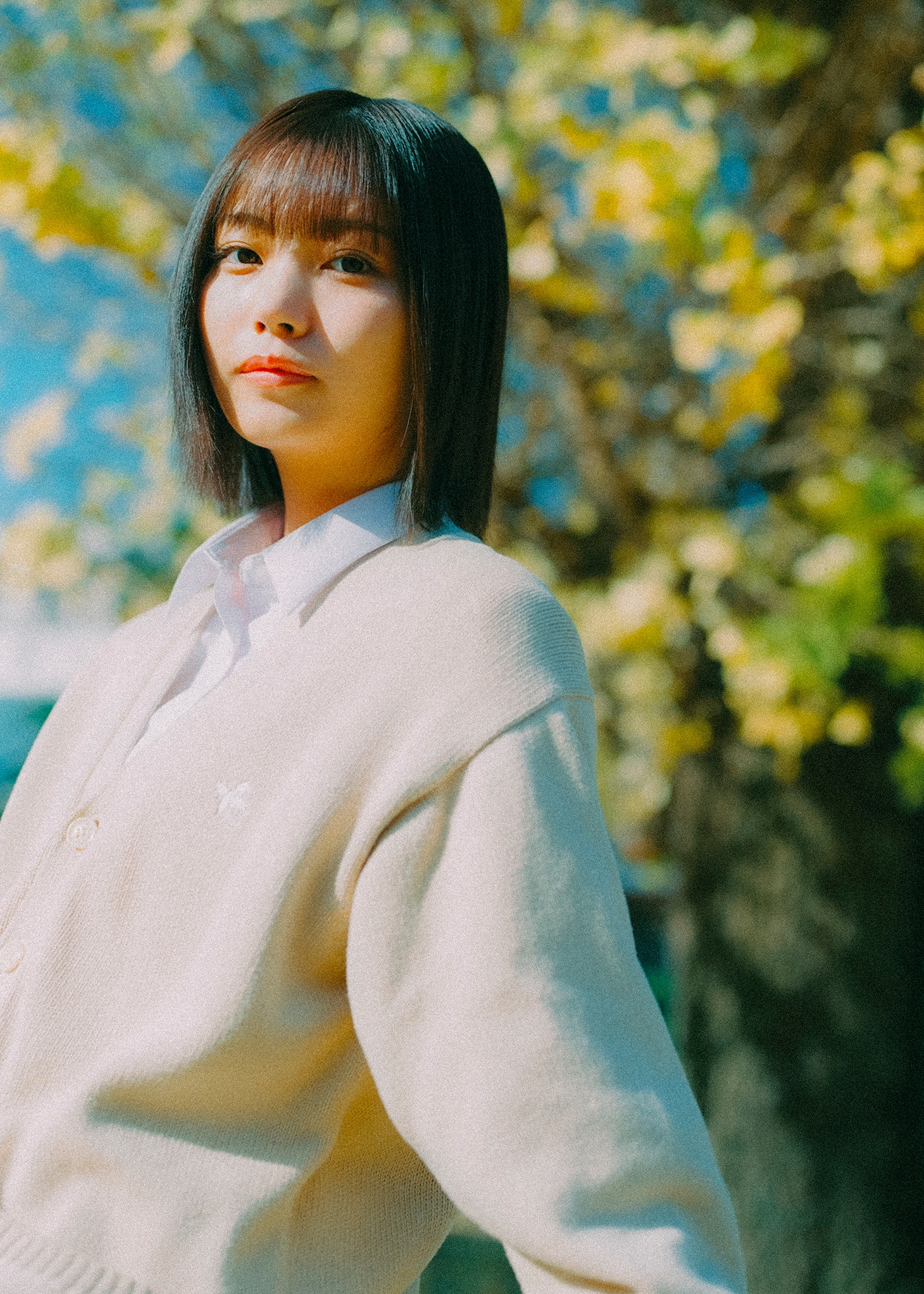 常磐文（ときわあや）を演じる中西アルノ（乃木坂46）。©「惡の華」製作委員会2026 ©押見修造／講談社