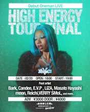 「3Li¥en DEBUT ONEMAN High Energy Tour Final」フライヤー