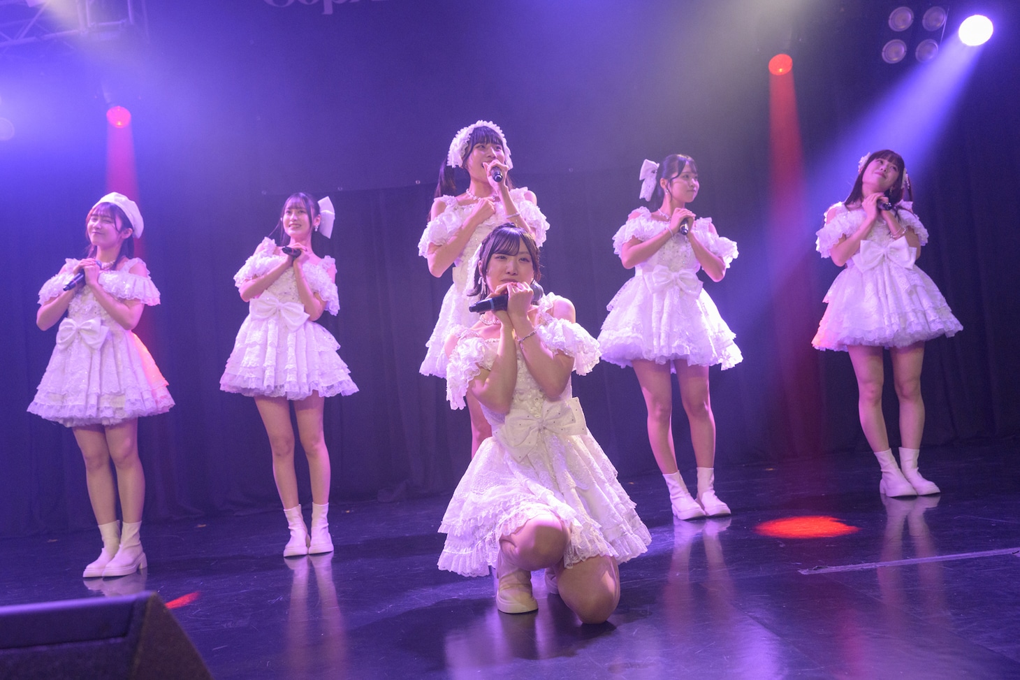 Sophià la Modeのデビューワンマンライブの様子。